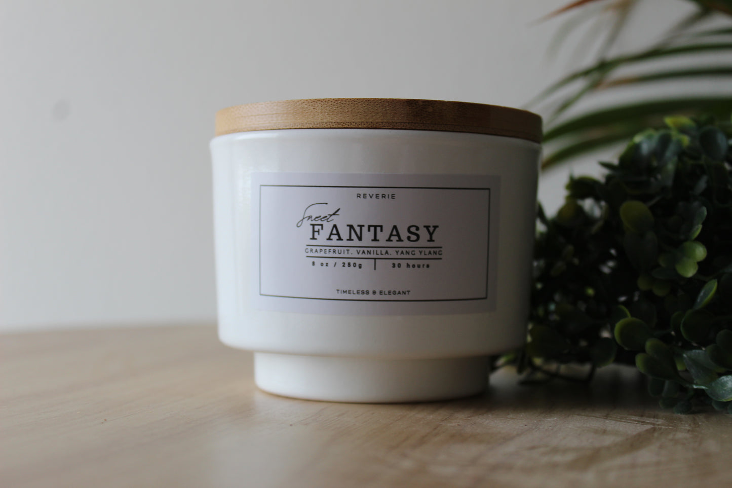 Luxury Scented Soy Wax Candle - Sweet Fantasy