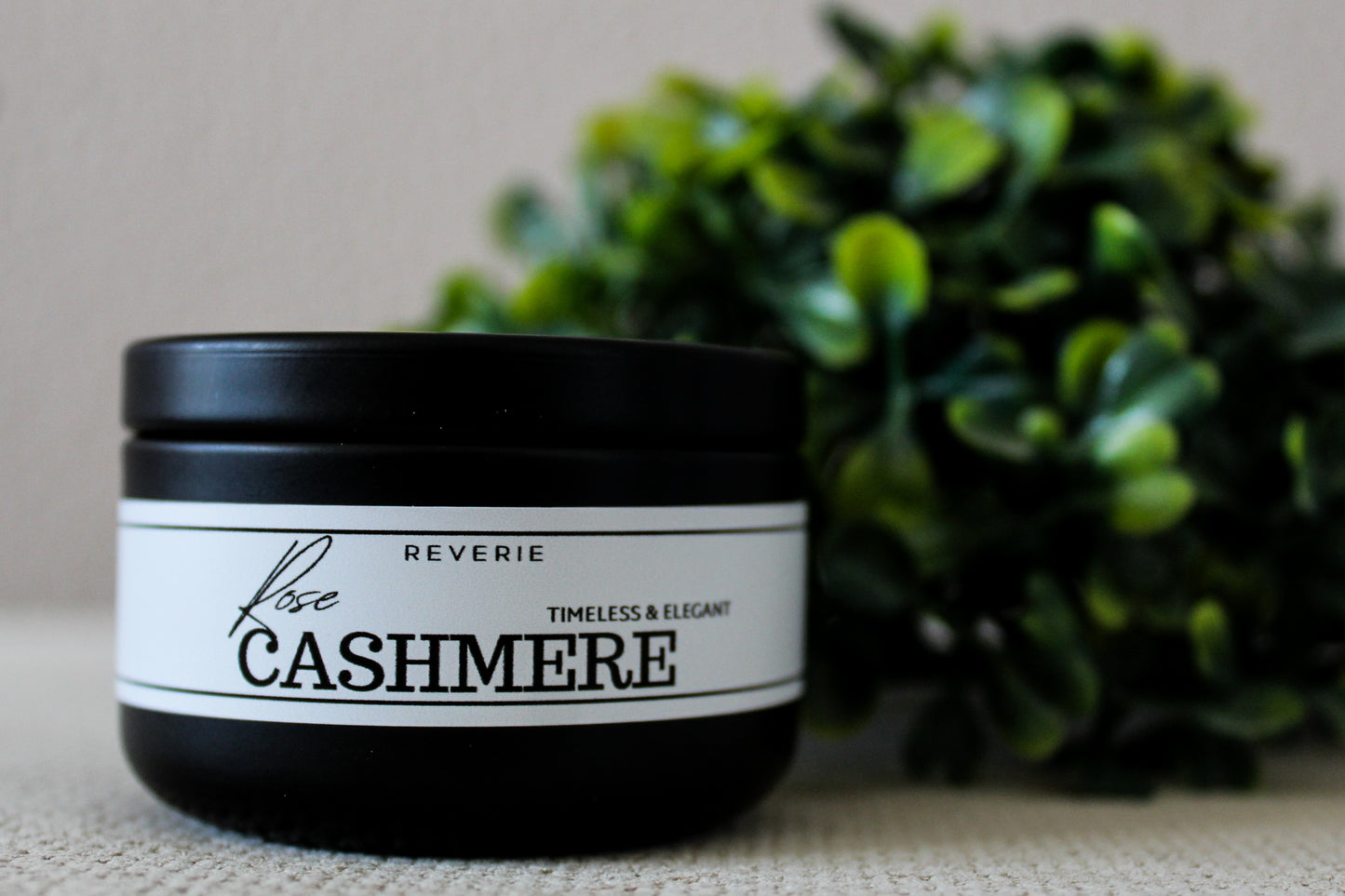 Travel Soy Wax Candle - Rose Cashmere