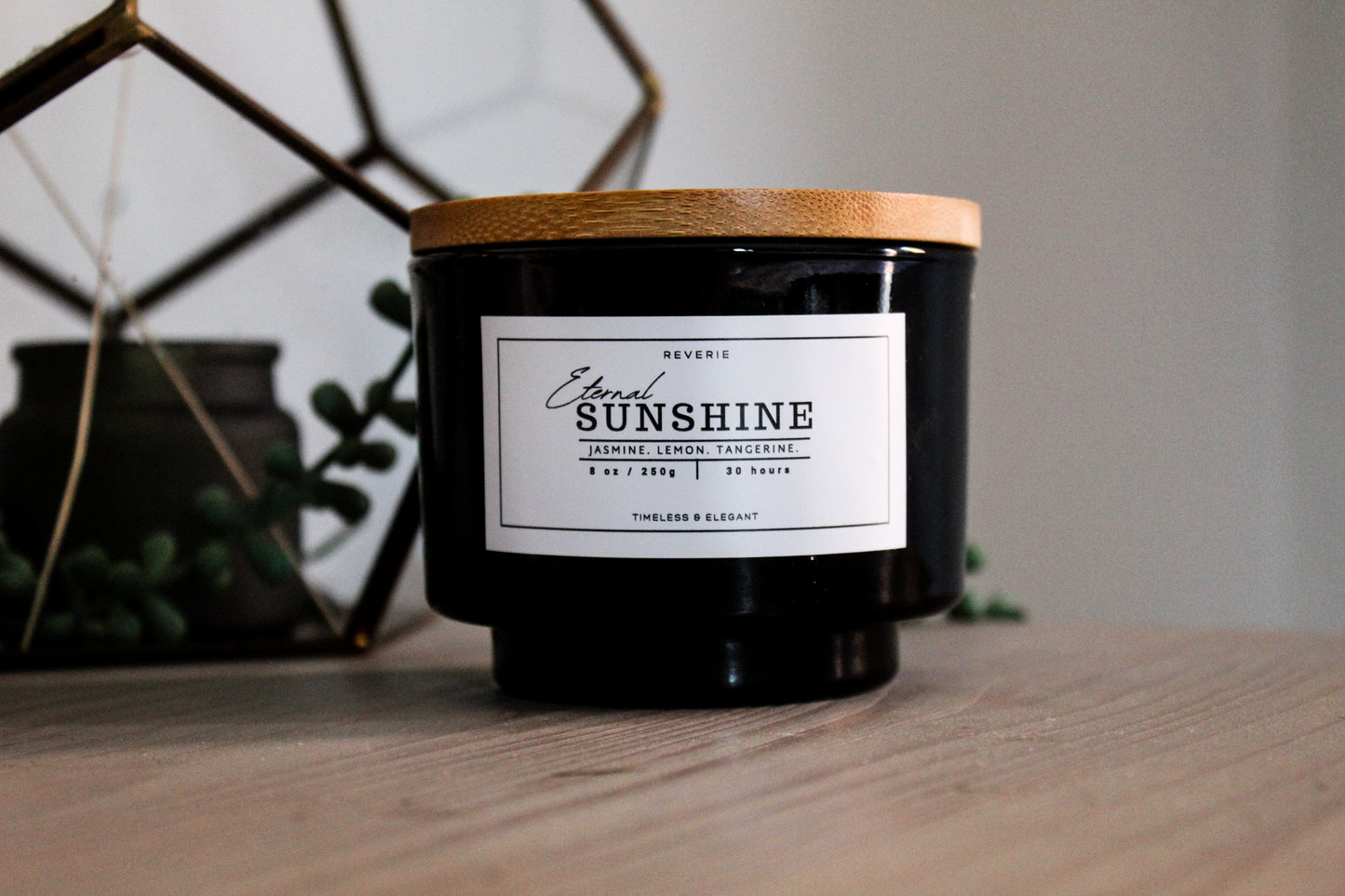 Luxury Scented Soy Wax Candle - Eternal Sunshine