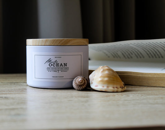 Scented Soy Wax Candle - Atlantic Ocean