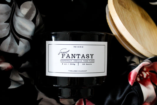 Luxury Scented Soy Wax Candle - Sweet Fantasy