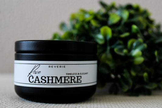 Travel Soy Wax Candle - Rose Cashmere